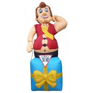 opblaas figuur jarige job opblaas figuur jarige job